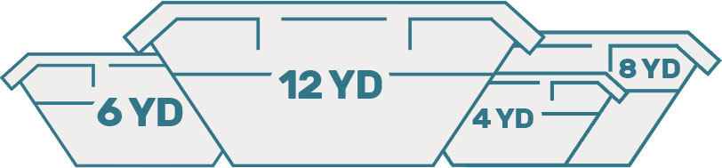 Waste collection vehicle at a commercial loading bay